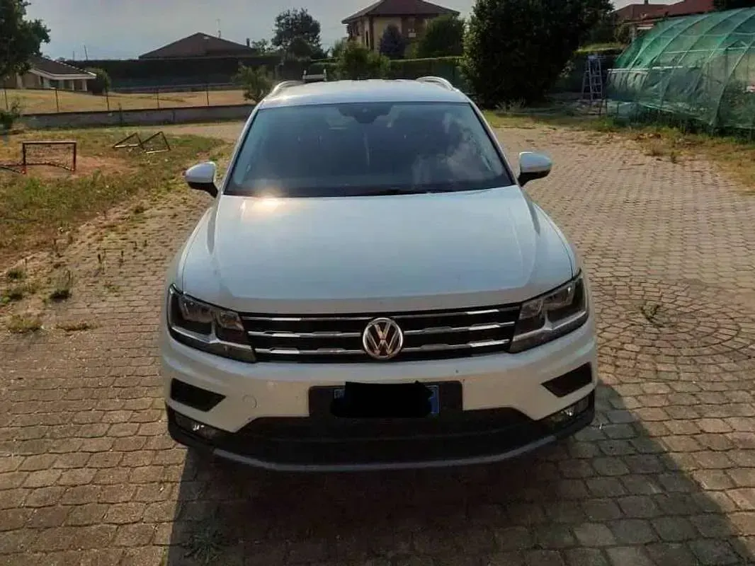 Usata VW Tiguan Allspace 150 CV (110 kW) 2020 Bianco SUV