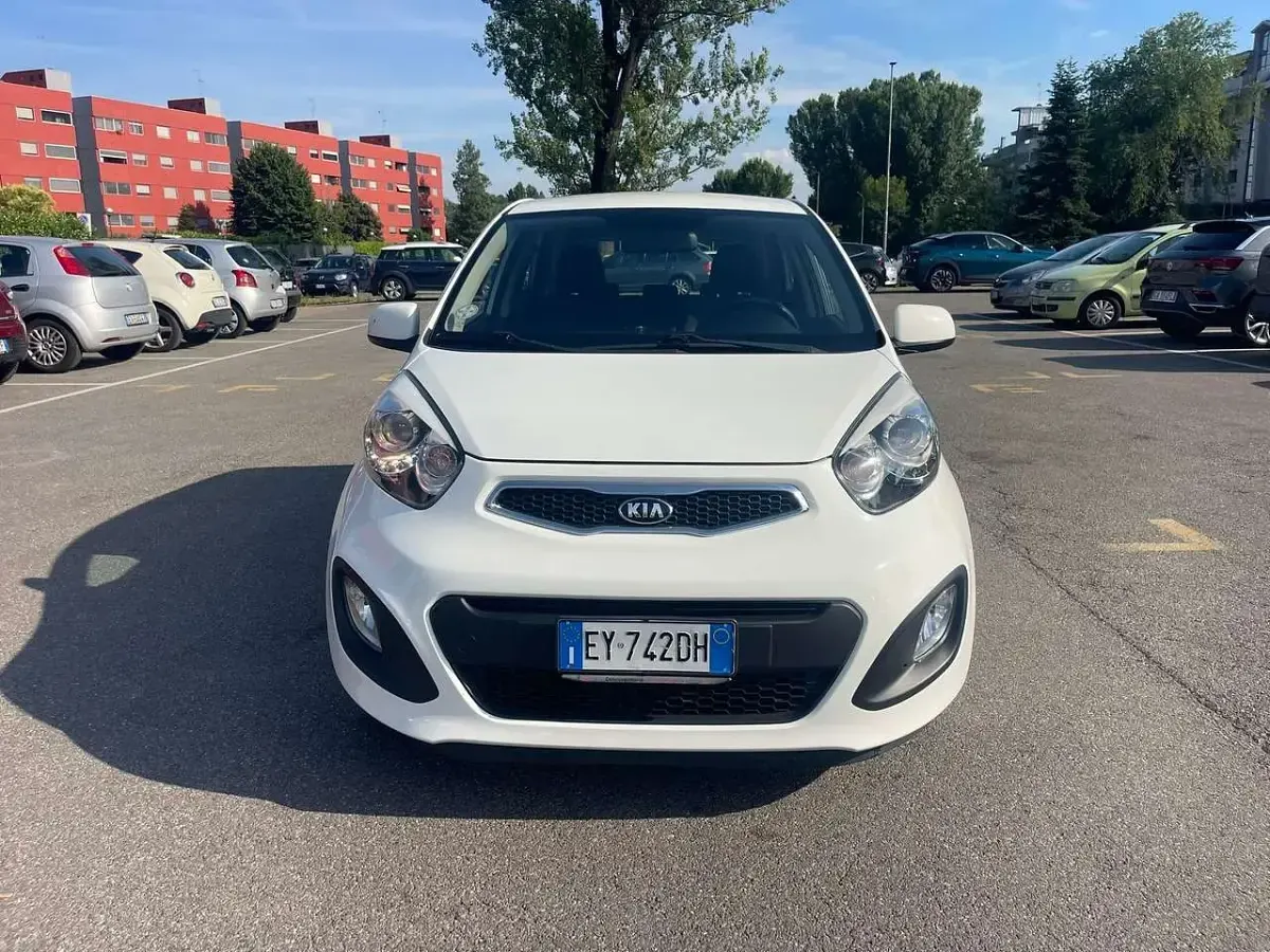 Usata Kia Picanto 68 CV (50 kW) 2015 Bianco Utilitaria