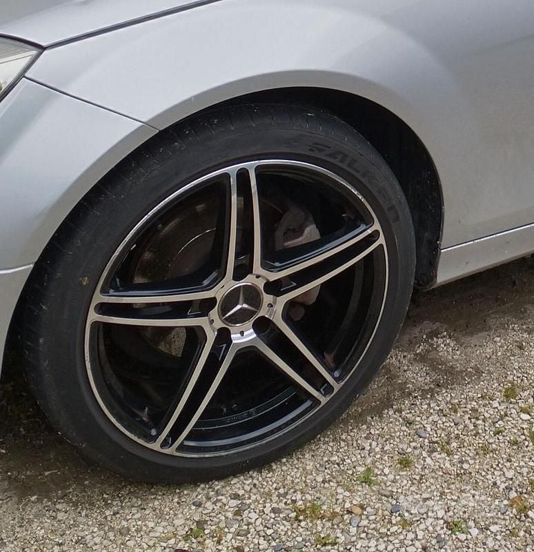 Usata Mercedes C200 136 CV (100 kW) 2011 Grigio Station wagon