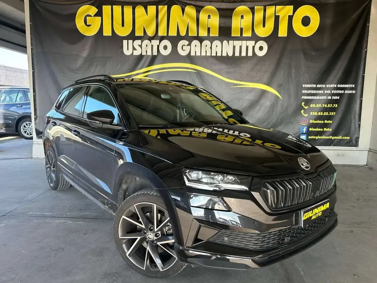 Usata Skoda Karoq SportLine 150 CV (110 kW) 2024 Nero SUV