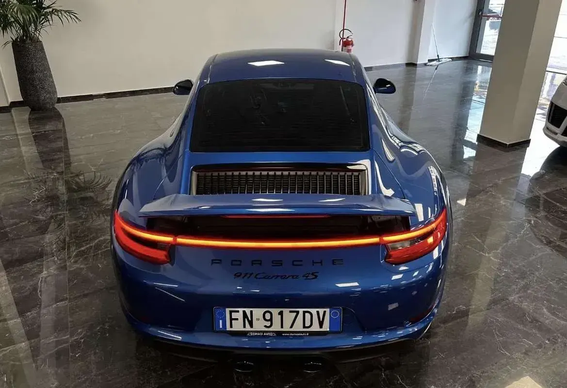 Usata Porsche 911 Carrera 4S 420 CV (308 kW) 2016 Blu/azzurro Coupé