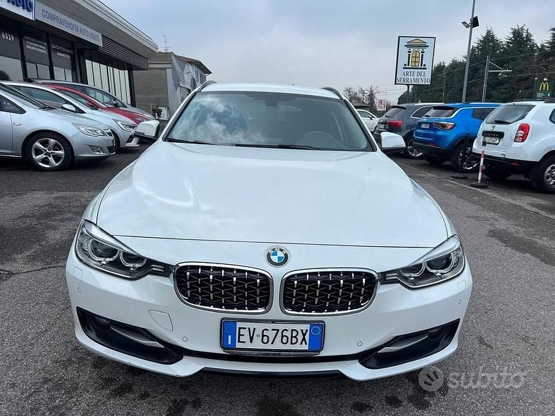 Usata BMW 320 Efficient Dynamics 184 CV (135 kW) 2014 Bianco Station wagon