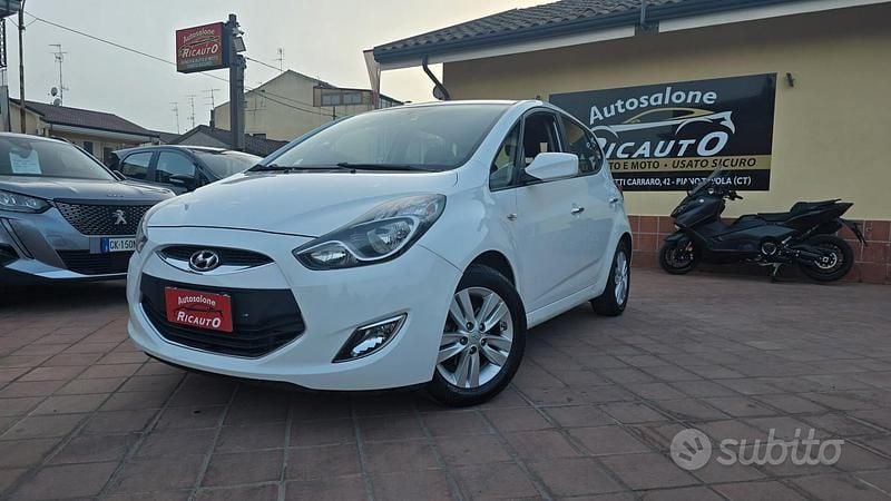 Usata Hyundai ix20 Style 90 CV (66 kW) 2013 Bianco Utilitaria