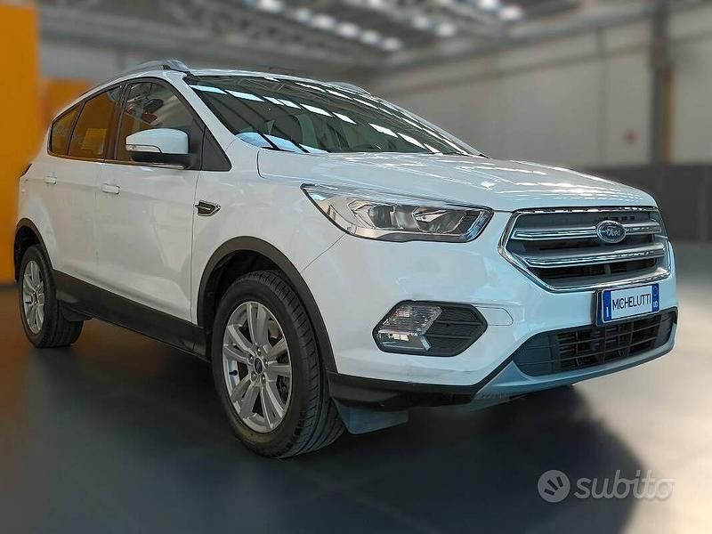 Usata Ford Kuga Business Edition 120 CV (88 kW) 2018 Bianco(met.) SUV