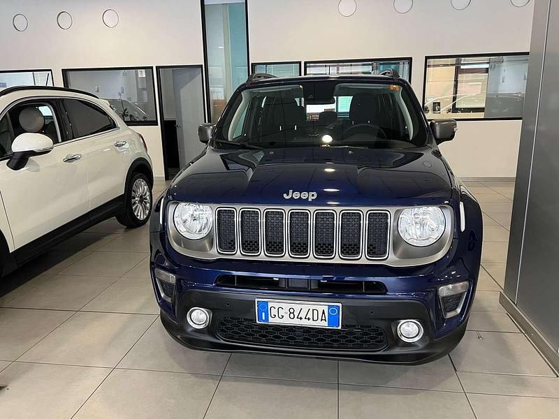 Usata Jeep Renegade Limited 131 CV (96 kW) 2021 Blu scuro metalizzato SUV