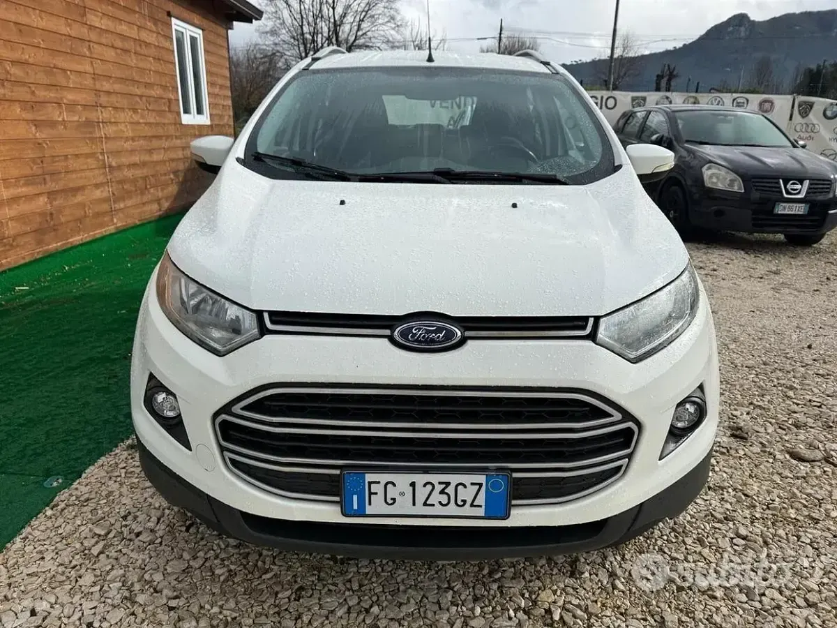 Second-hand Ford Ecosport Titanium S 95 CP (69 kW) 2017 Alb SUV