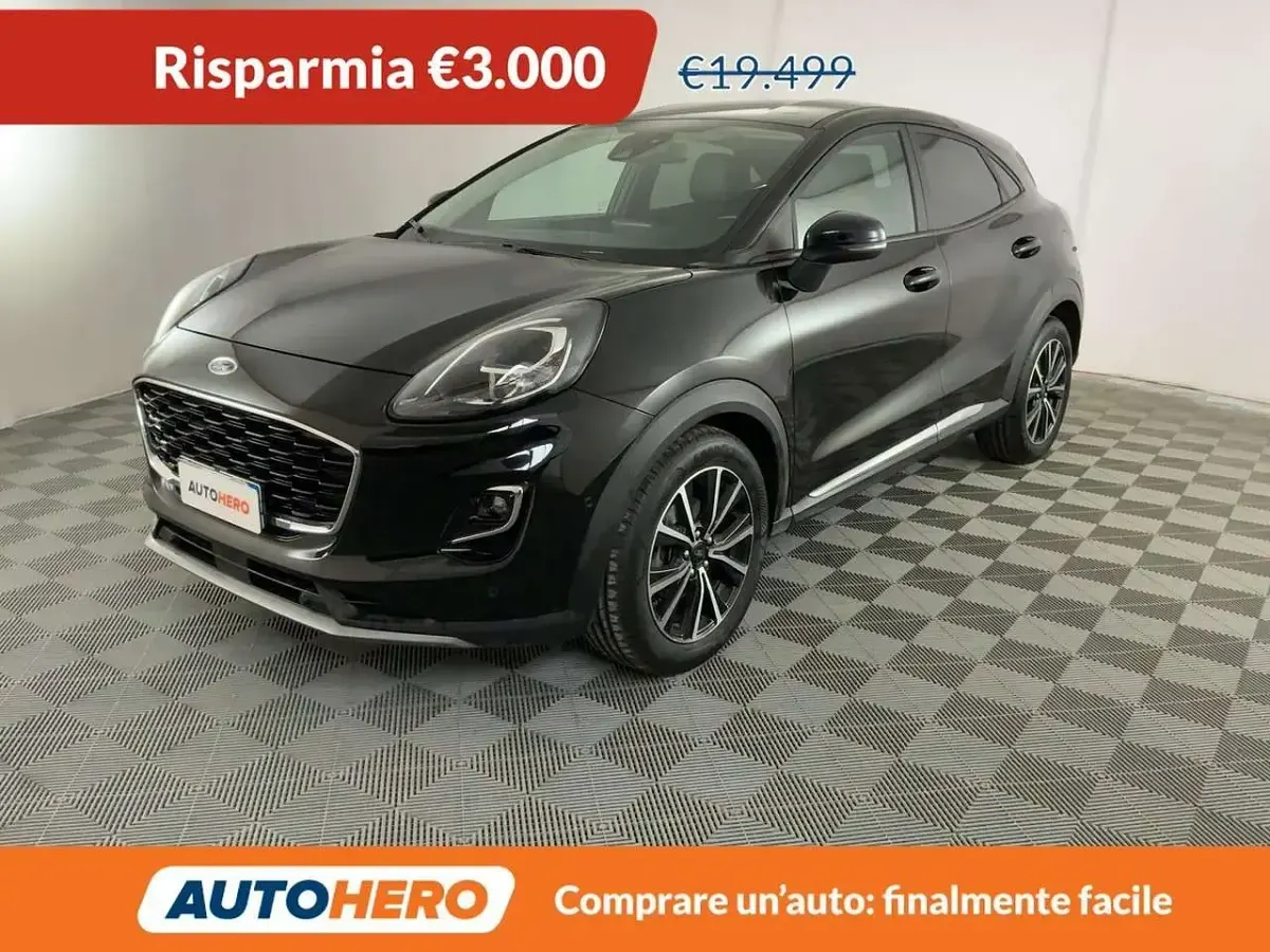 Usata Ford Puma Titanium 125 CV (91 kW) 2024 Nero SUV