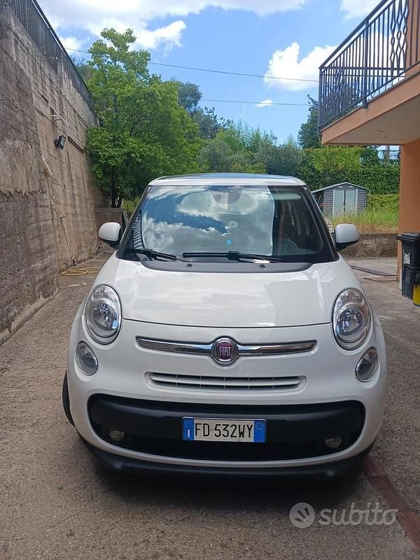Usata Fiat 500L Lounge 85 CV (62 kW) 2016 Bianco Monovolume