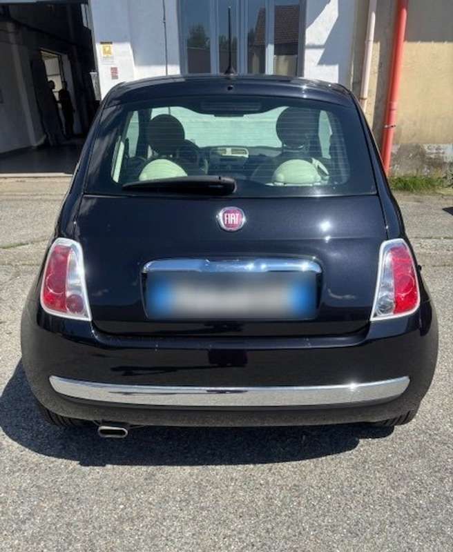 Usata Fiat 500 Lounge 69 CV (50 kW) 2015 Nero Utilitaria