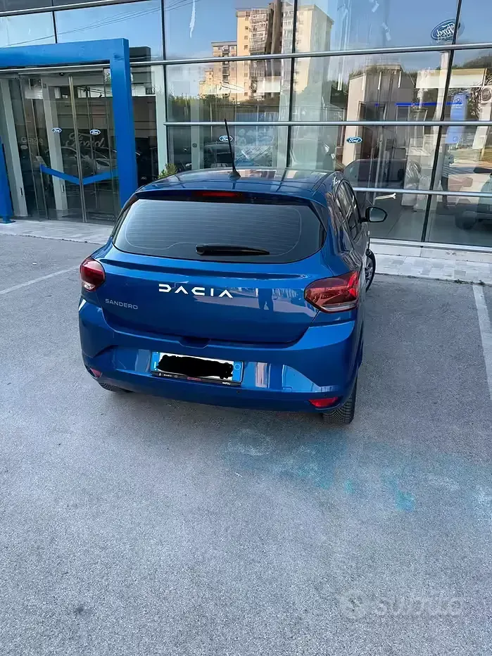 Usata Dacia Sandero 100 CV (73 kW) 2023 Blu Utilitaria