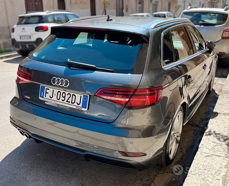 Usata Audi A3 184 CV (135 kW) 2016 Grigio Berlina