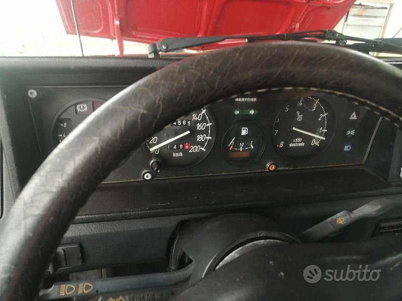 Usata Fiat X 1/9 1988 Rosso Cabrio