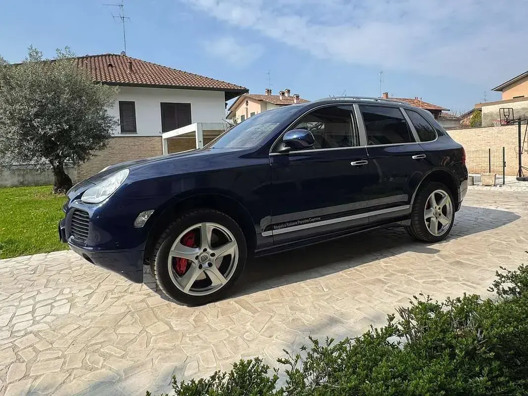 Usata Porsche Cayenne Turbo S 521 CV (383 kW) 2006 Blu/azzurro SUV