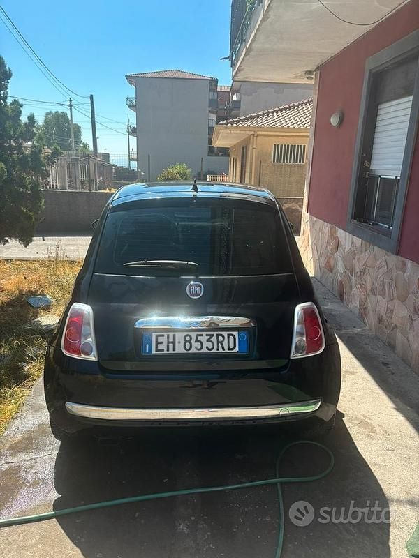 Usata Fiat 500 75 CV (55 kW) 2012 Nero Berlina
