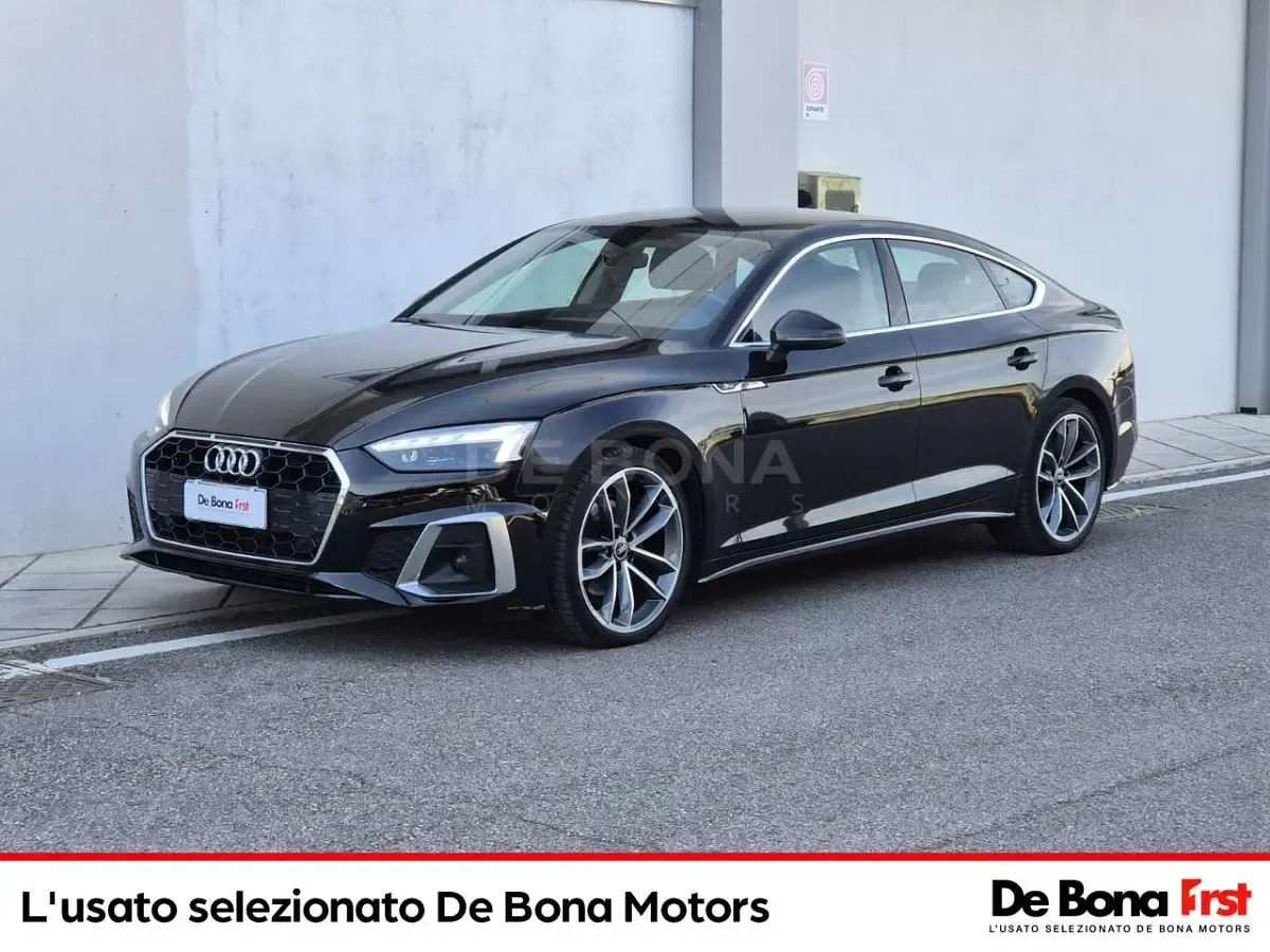 Usata Audi A5 Sportback S-Line 163 CV (119 kW) 2021 Nero Utilitaria