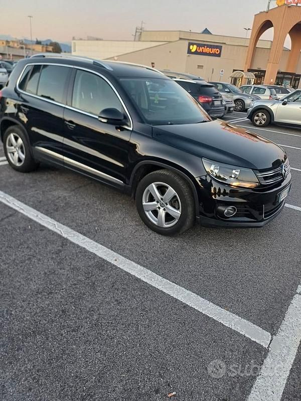 Usata VW Tiguan 150 CV (110 kW) 2015 Nero SUV