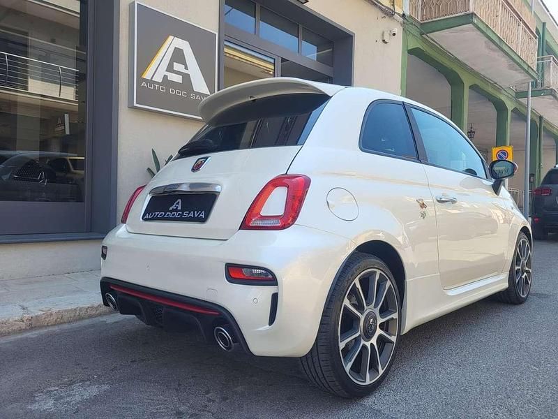 Usata Abarth 595 Turismo 165 CV (121 kW) 2018 Bianco Utilitaria
