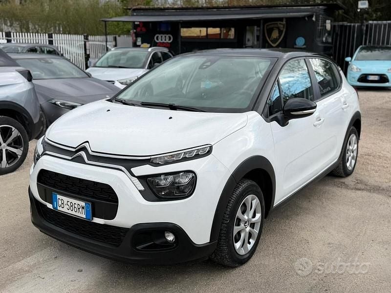 Usata Citroën C3 101 CV (74 kW) 2020 Bianco Utilitaria