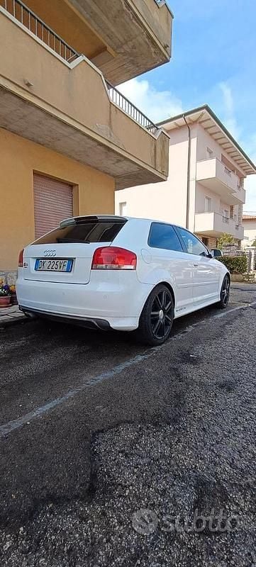 Usata Audi S3 265 CV (194 kW) 2008 Bianco Utilitaria