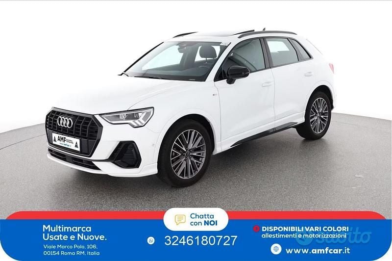 Usata Audi Q3 S-Line 150 CV (110 kW) 2023 Bianco SUV