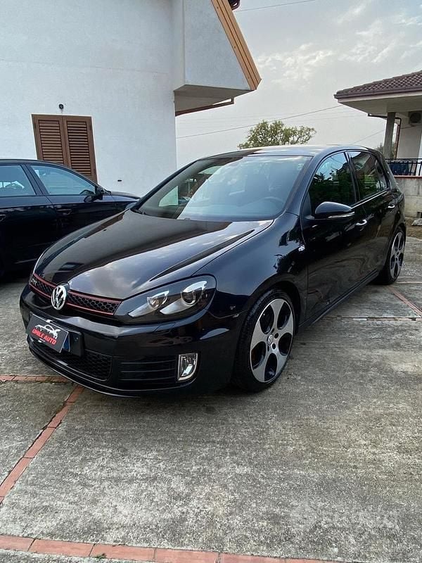 Usata VW Golf VII GTI 210 CV (154 kW) 2012 Nero Berlina