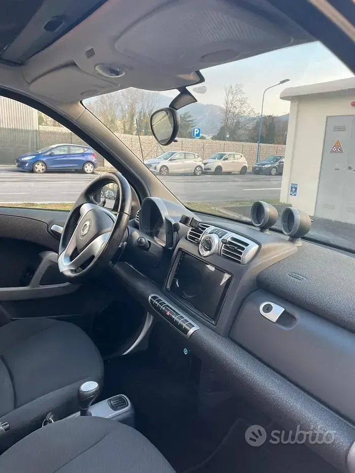 Usata Smart ForTwo Cabrio 45 CV (33 kW) 2009 Nero Cabrio