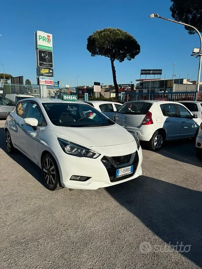 Usata Nissan Micra 90 CV (66 kW) 2019 Bianco Utilitaria