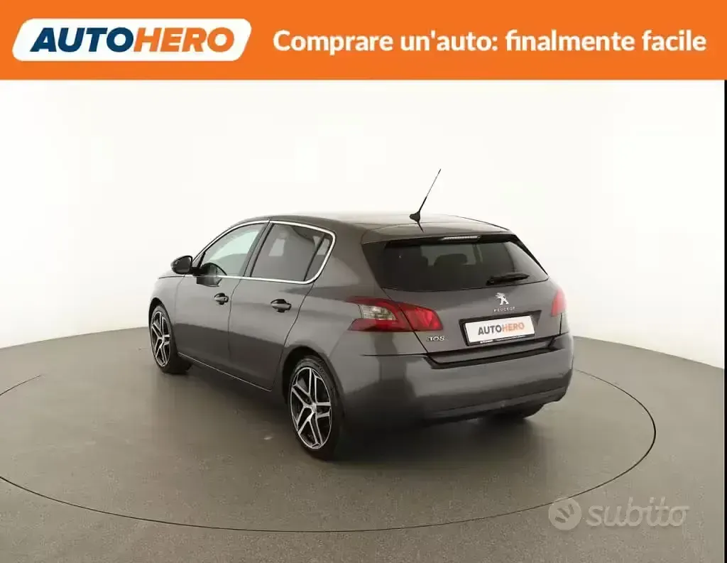Usata Peugeot 308 Allure 120 CV (88 kW) 2018 Grigio Berlina