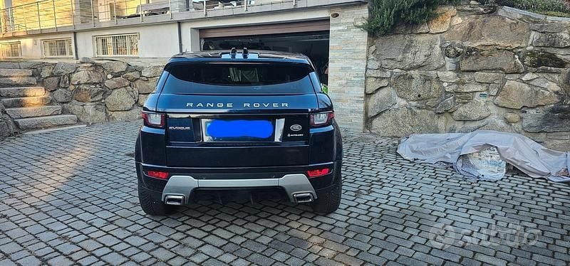 Usata Land Rover Range Rover evoque Pure 179 CV (131 kW) 2017 Blu SUV
