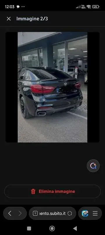 Usata BMW X6 M Sport 258 CV (189 kW) 2018 SUV