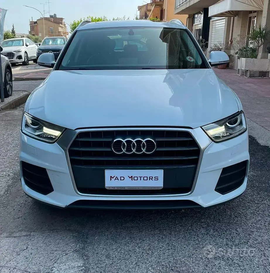 Usata Audi Q3 150 CV (110 kW) 2015 Bianco SUV