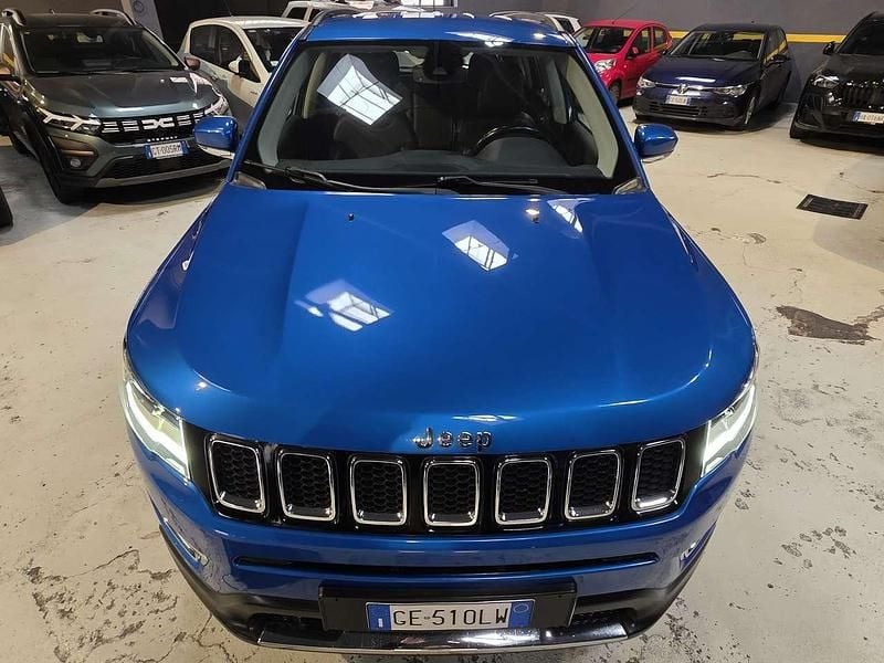 Blu/azzurro Usata 2021 Jeep Compass Limited SUV | 18.900 € (Buon prezzo) - Immagine 1/4