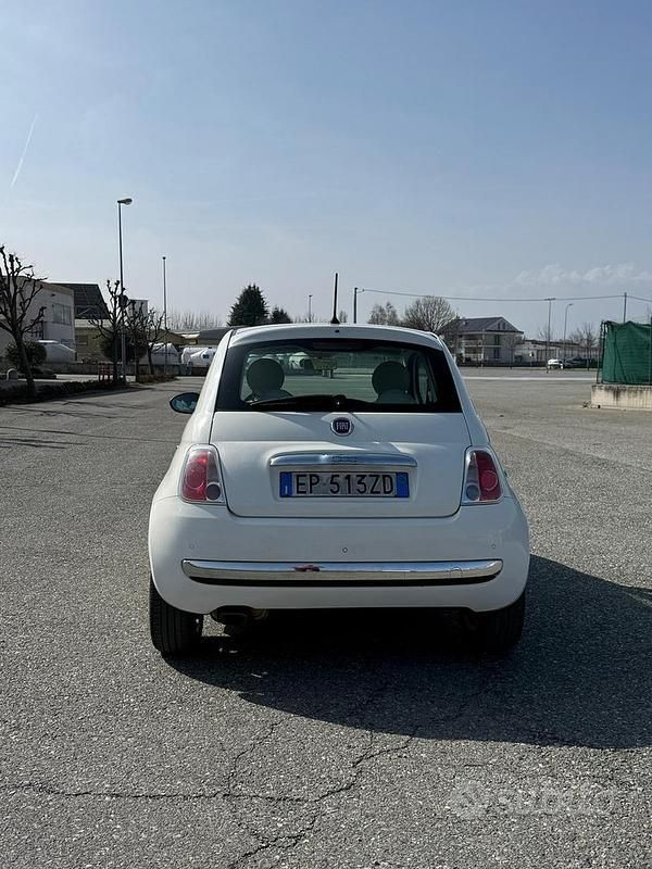 Usata Fiat 500 95 CV (69 kW) 2013 Bianco