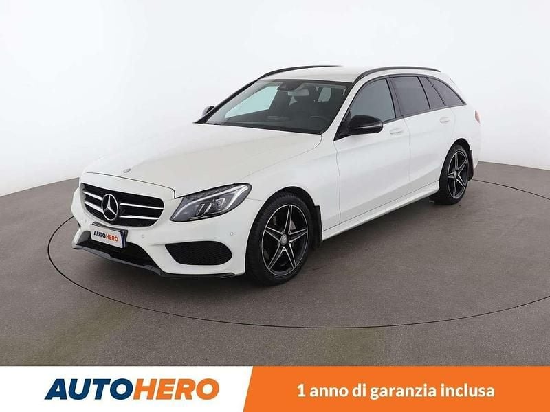 Bianco Usata 2016 Mercedes C220 Premium Station wagon | 17.999 € (Ottimo prezzo) - Immagine 1/3