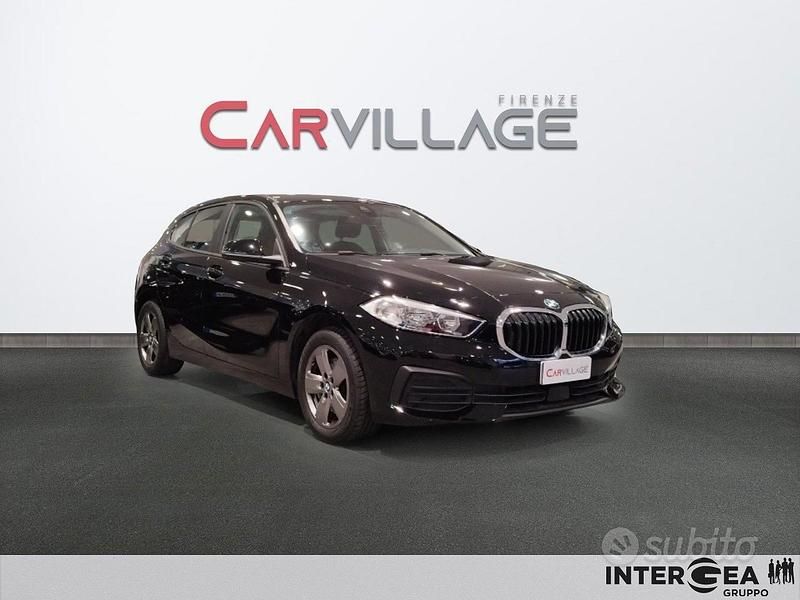 Usata BMW 116 Advantage 116 CV (85 kW) 2021 Nero Utilitaria