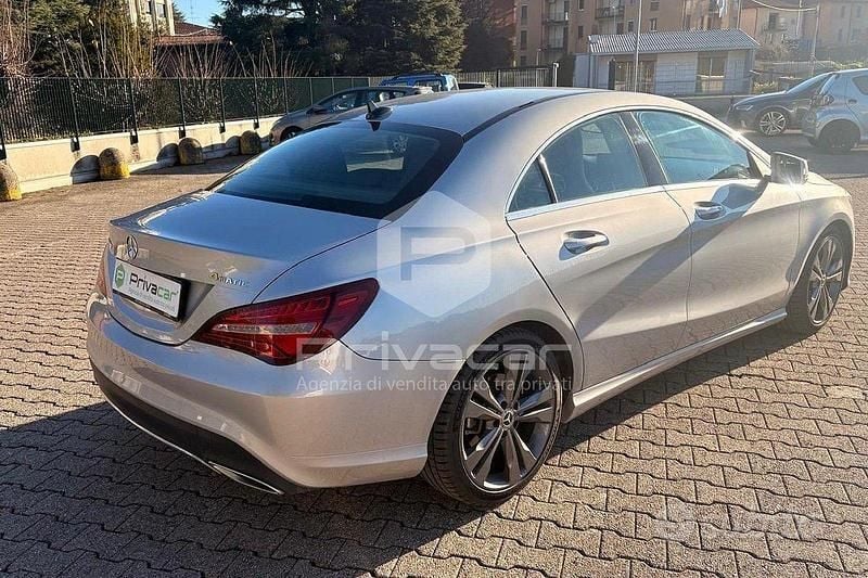 Usata Mercedes CLA220 170 CV (125 kW) 2018 Grigio Berlina