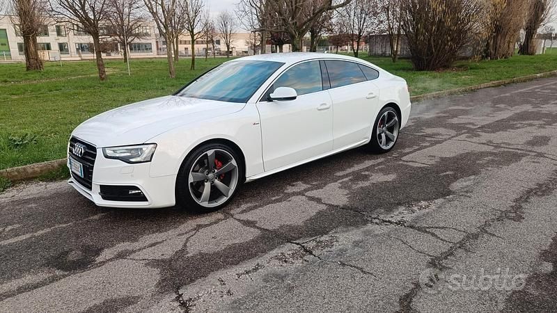 Usata Audi A5 S-Line 190 CV (139 kW) 2016 Bianco Coupé
