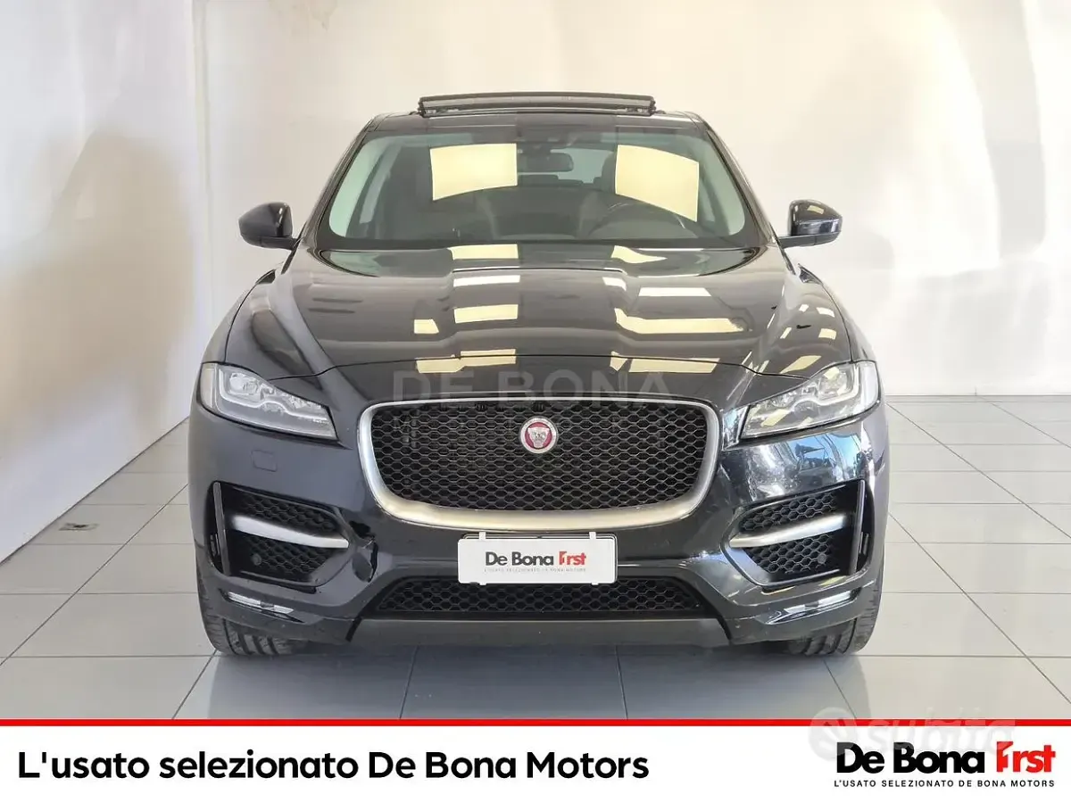 Usata Jaguar F-Pace R-Sport 241 CV (177 kW) 2018 Nero SUV