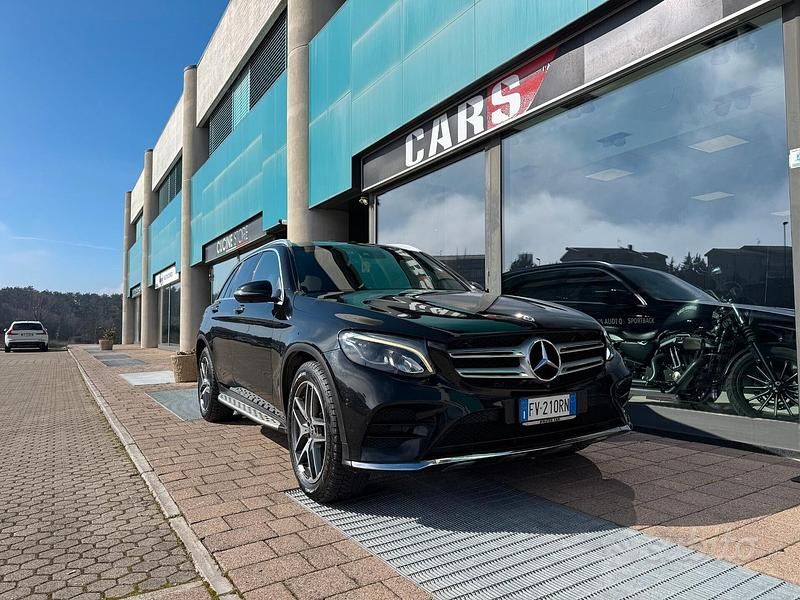 Usata Mercedes GLC220 Premium 170 CV (125 kW) 2018 Nero SUV