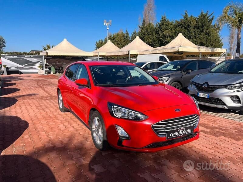 Usata Ford Focus Business Edition 101 CV (74 kW) 2020 Rosso Berlina