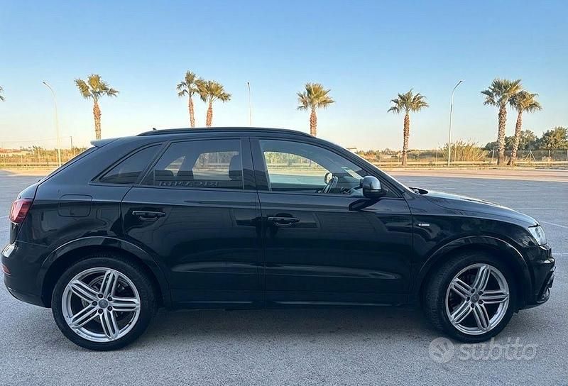 Usata Audi Q3 S-Line 177 CV (130 kW) 2014 Nero SUV