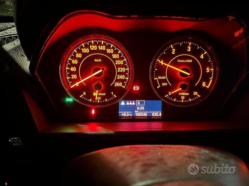 Usata BMW 114 Sport Line 95 CV (69 kW) 2016 Bianco Utilitaria