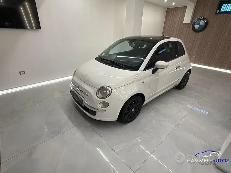 Usata Fiat 500 Lounge 95 CV (69 kW) 2011 Bianco Berlina