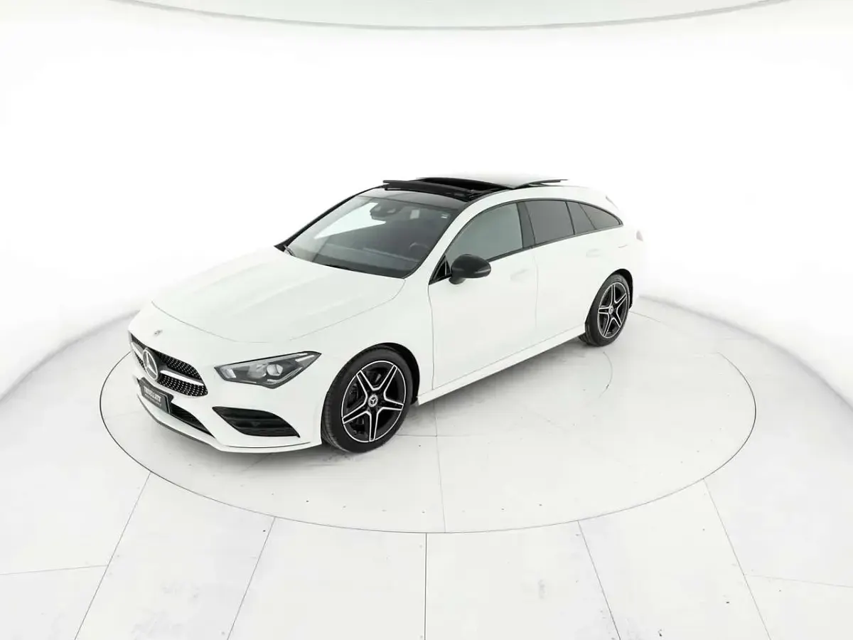 Usata Mercedes CLA200 Shooting Brake Premium 150 CV (110 kW) 2023 Bianco Station wagon