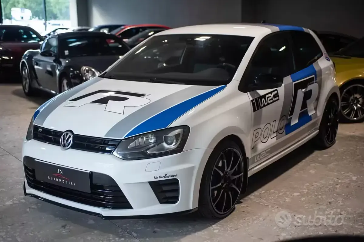 Usata VW Polo R 220 CV (161 kW) 2013 Bianco Utilitaria