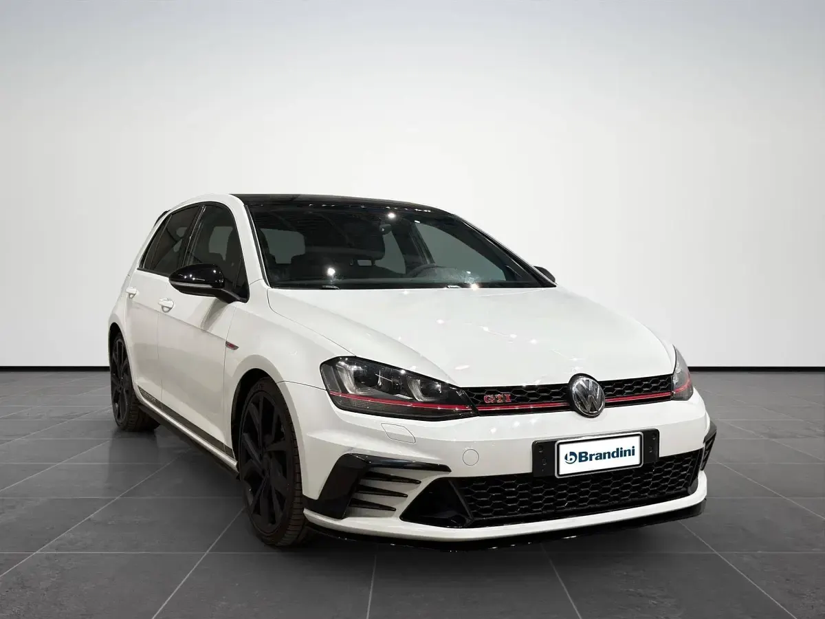 Usata VW Golf VII GTI Clubsport 265 CV (194 kW) 2017 Bianco Berlina