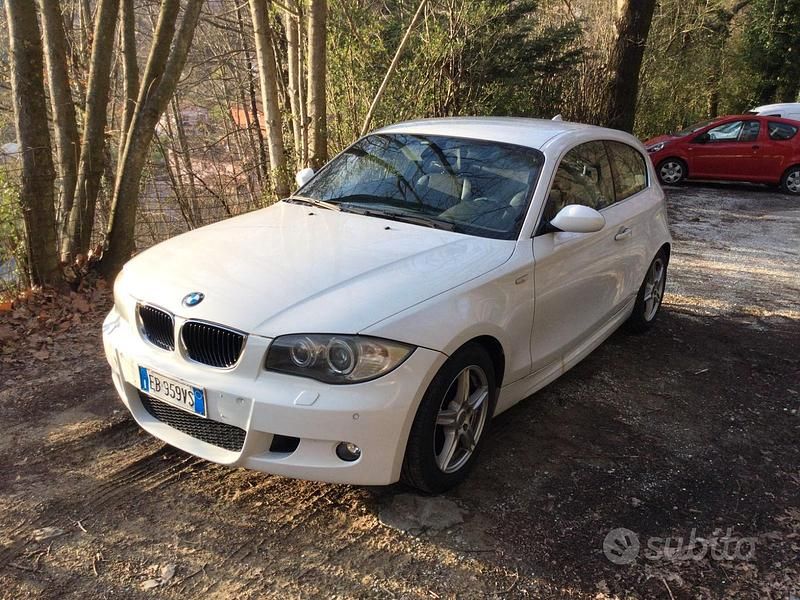 Usata BMW 116 M Sport 2009 Bianco Utilitaria