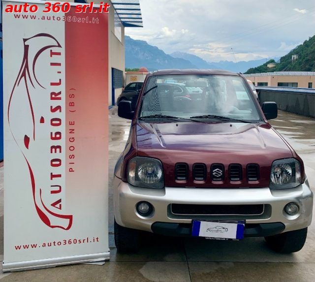 Usata Suzuki Jimny 82 CV (60 kW) 2004 Bordeaux metallizzato SUV
