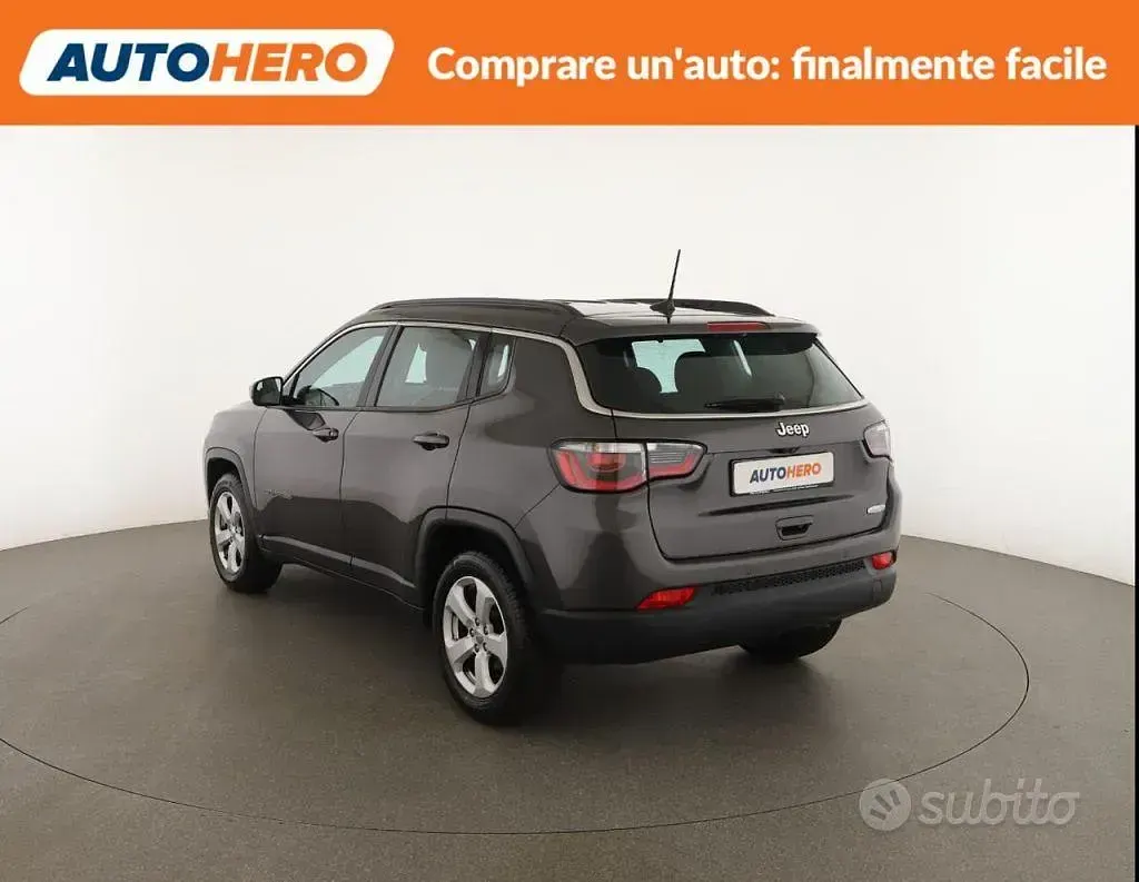 Usata Jeep Compass Longitude 140 CV (102 kW) 2018 Grigio SUV