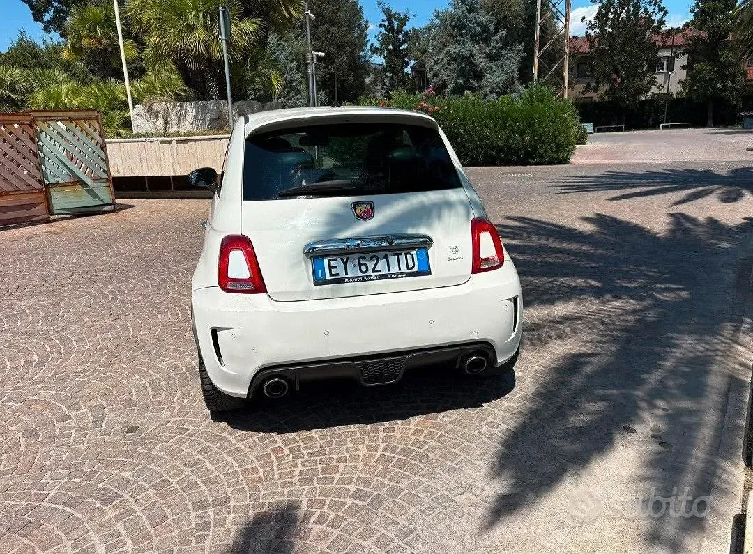 Usata Abarth 595 Turismo 160 CV (117 kW) 2015 Bianco Berlina